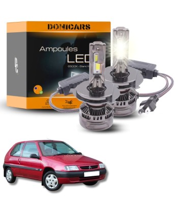 Pack Ampoules LED H4 140W Canbus - Citroën Saxo (1996 à 2003) sur le site 