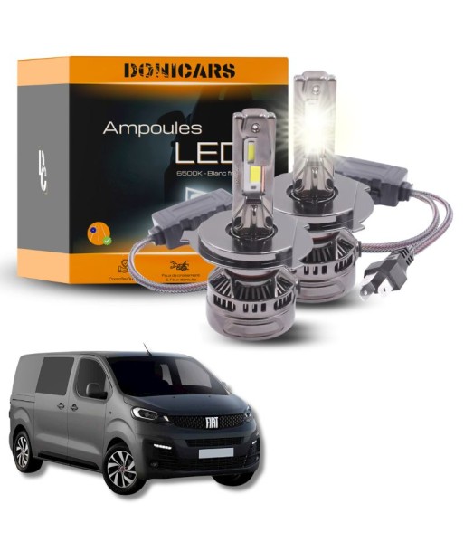 Pack Ampoules LED H4 140W Canbus - Fiat Scudo 2 (2007 à 2016) destockage