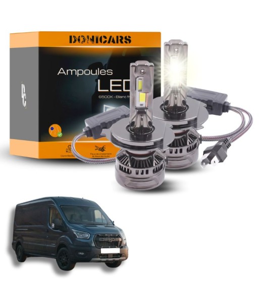 Pack Ampoules LED H4 140W Canbus - Ford Transit (2000 à 2006) Véritable concentré