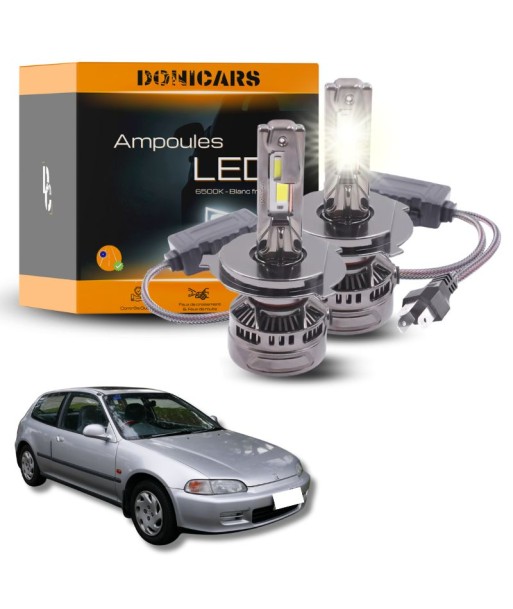 Pack Ampoules LED H4 140W Canbus - Honda Civic 5G (1992 - 1995) Livraison rapide