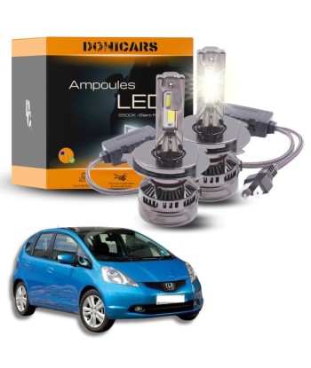 Pack Ampoules LED H4 140W Canbus - Honda Jazz II (2008 - 2015) Pour