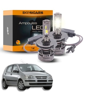 Pack Ampoules LED H4 140W Canbus - Hyundai Getz (2002 à 2006) de technologie