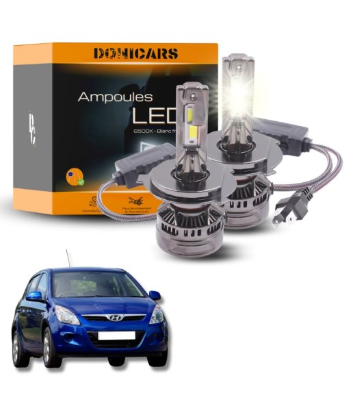 Pack Ampoules LED H4 140W Canbus - Hyundai i20 (2008 à 2012) chez Cornerstreet bien 