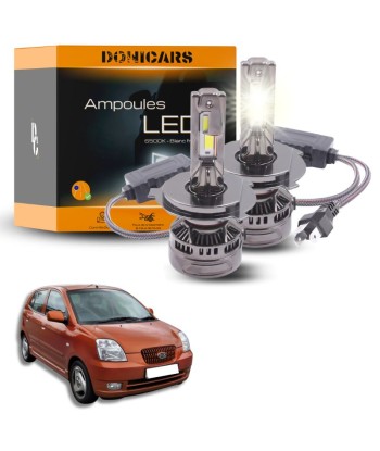 Pack Ampoules LED H4 140W Canbus - Kia Picanto (2004 à 2011) basket pas cher