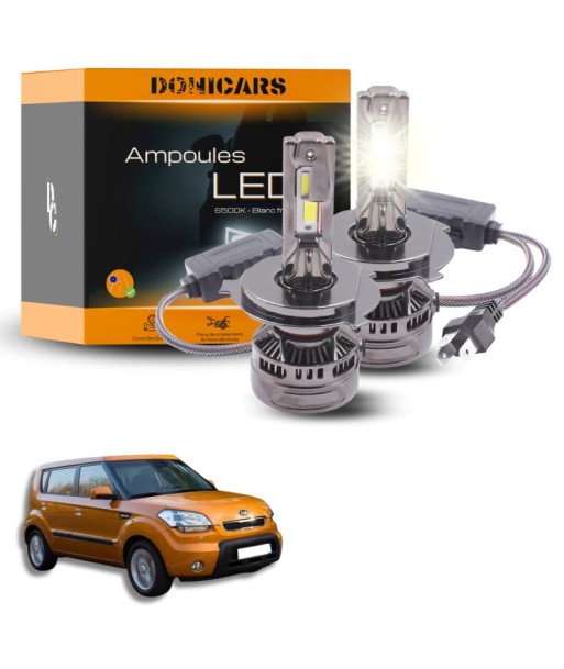 Pack Ampoules LED H4 140W Canbus - Kia Soul 1 (2008 à 2012) à prix réduit toute l'année