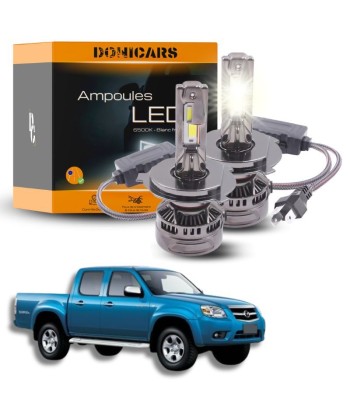 Pack Ampoules LED H4 140W Canbus - Mazda BT-50 phase 1 (2006 à 2012) la colonne vertébrale