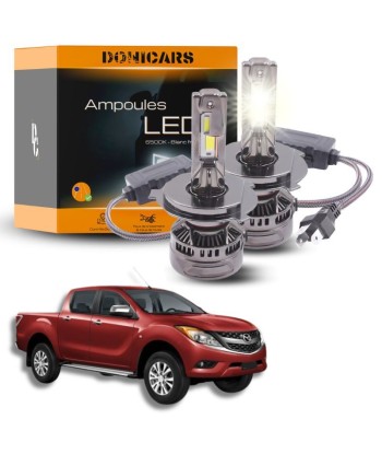 Pack Ampoules LED H4 140W Canbus - Mazda BT-50 phase 2 (2012 à 2020) sur le site 