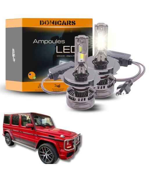 Pack Ampoules LED H4 140W Canbus - Mercedes Benz Classe G W463 (1989 à 2008) hantent personnes