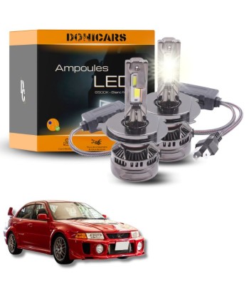 Pack Ampoules LED H4 140W Canbus - Mitsubishi Lancer Evolution 5 (1998 à 1999) en stock