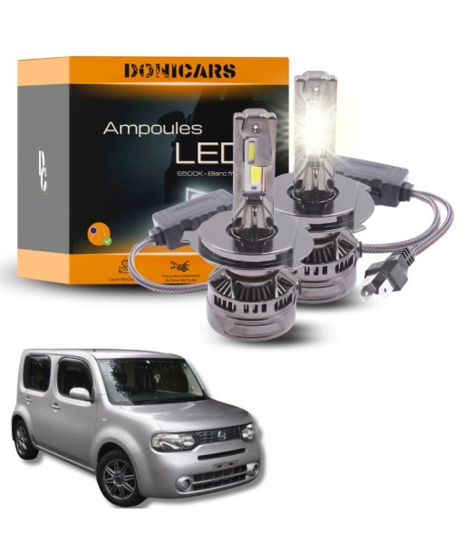 Pack Ampoules LED H4 140W Canbus - Nissan Cube III Z12 (2008 à 2015) 2024