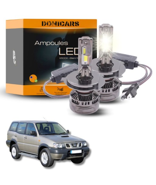 Pack Ampoules LED H4 140W Canbus - Nissan Terrano II (1993 à 2006)  Complet Venez acheter