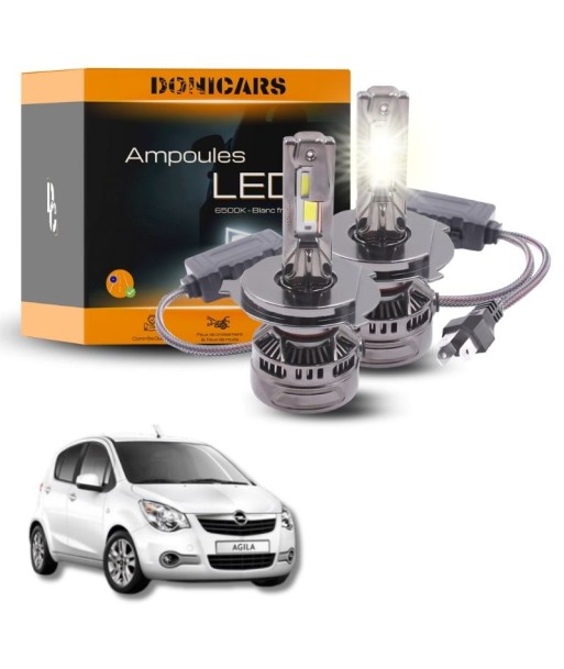 Pack Ampoules LED H4 140W Canbus - Opel Agila A (2000 à 2007) Faites des économies