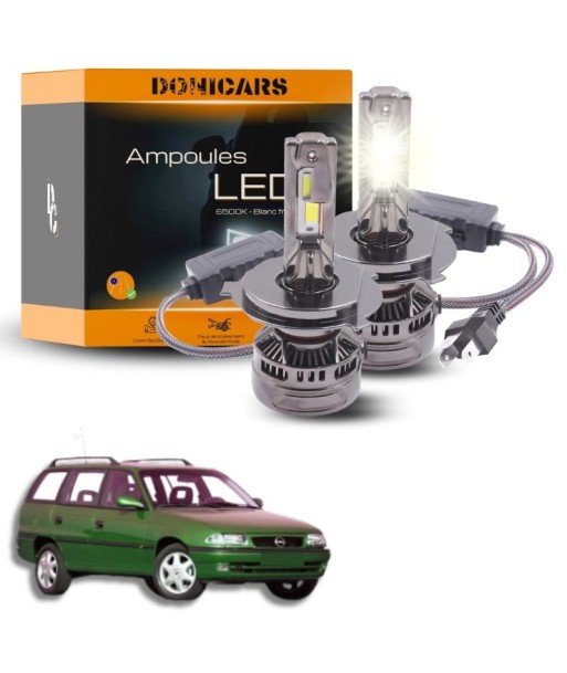 Pack Ampoules LED H4 140W Canbus - Opel Astra F (1991 à 1998) Le MVP de beaucoup