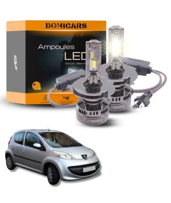 Pack Ampoules LED H4 140W Canbus - Peugeot 107 (2005 à 2014) les ligaments