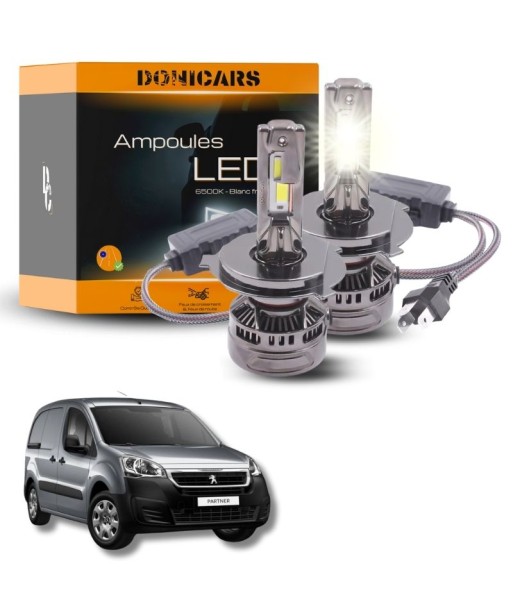 Pack Ampoules LED H4 140W Canbus - Peugeot Partner II (2008 à 2018) ou a consommer sur place