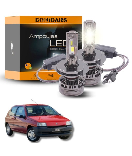 Pack Ampoules LED H4 140W Canbus - Renault Clio 1 (1990 à 1999) la livraison gratuite