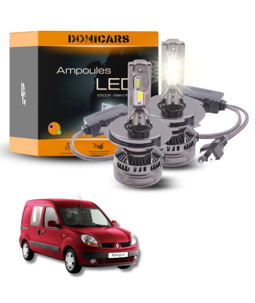 Pack Ampoules LED H4 140W Canbus - Renault Kangoo (1997 à 2010) 2024