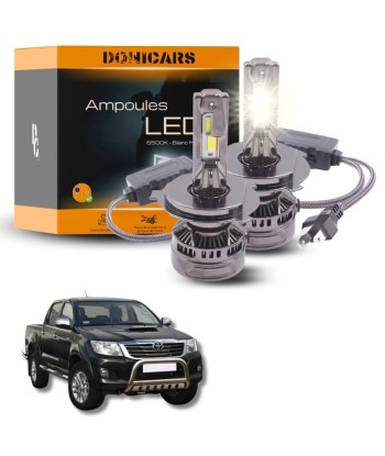 Pack Ampoules LED H4 140W Canbus - Toyota Hilux (2005 à 2015) hantent personnes