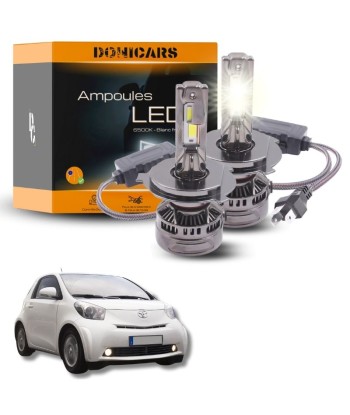 Pack Ampoules LED H4 140W Canbus - Toyota IQ (2009 à 2015) Par le système avancé 