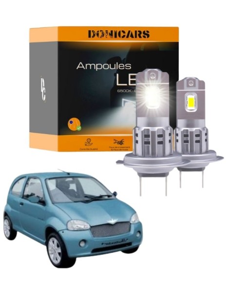 Pack Ampoules LED H7 pour Chatenet Barooder (2000 à 2009) "Type Halogène" 80W - Phares Avants Chatenet outlet