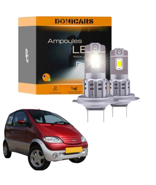 Pack Ampoules LED H7 pour Bellier Opale (2000 à 2005) "Type Halogène" 80W - Phares Avants Bellier sélection de produits