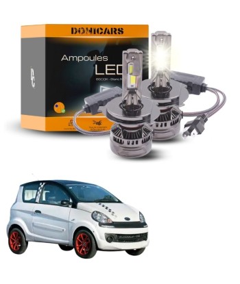 Pack Ampoules LED H4 140W Canbus pour Microcar M.Go (2008 à 2024) - Phares Avants Microcar votre restaurant rapide dans 