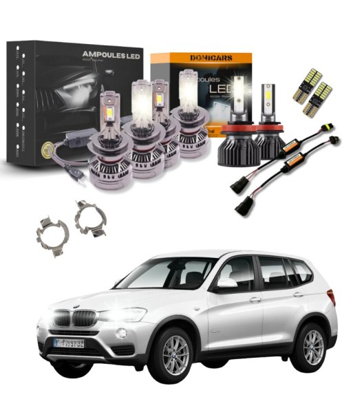 Pack LED Complet BMW X3 F25 (2010 - 2017) - Kit LED Phares Avants france