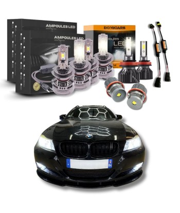 Pack Complet Ampoules LED BMW Série 3 E91 (2005 à 2012) - Phares avants Complet Le MVP de beaucoup