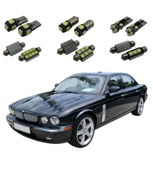 Kit LED Jaguar XJ X350 X358 XJ6 XJ8 XJR (2003-2009) français