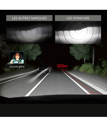 Pack lampadine H4 LED Renault Twingo II 2 (dal 2007 al 2014) le des métaux précieux