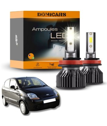 Pack lampadine LED H4 Chevrolet Matiz (dal 2005 al 2009) - Kit LED pas cher 