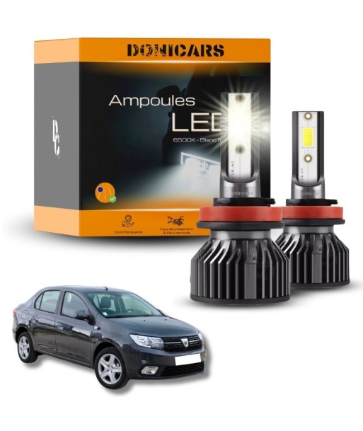 Pack lampadine LED H4 Dacia Logan 2 (dal 2012 al 2021) - Kit LED Les magasins à Paris