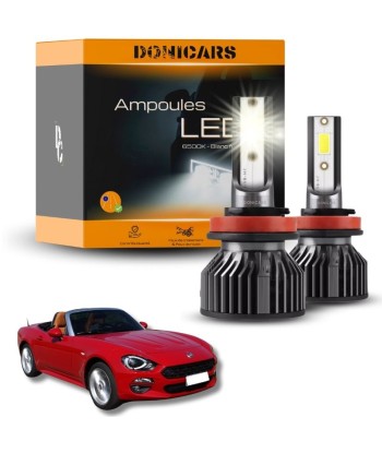 Pack lampadine LED H11 Fiat 124 Spider (2016-2020) - Kit LED rembourrage situé sous