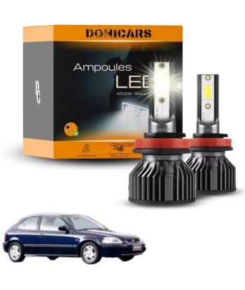 Pack lampadine LED H4 Honda Civic 6G (1996 - 2000) - Kit LED Comparez plus de prix