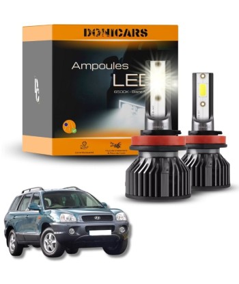 Pack lampadine LED H4 Hyundai Santa Fe 1 (dal 2000 al 2006) - Kit LED Véritable concentré