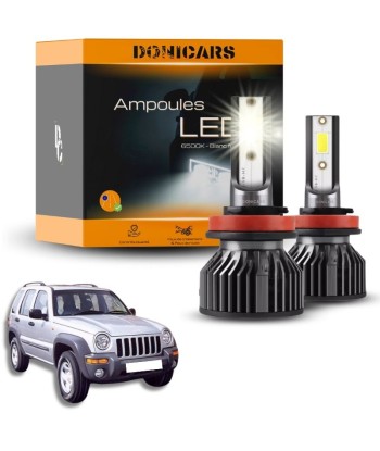 Pack lampadine LED H4 Jeep Cherokee (KJ) (dal 2001 al 2008) - Kit LED la livraison gratuite