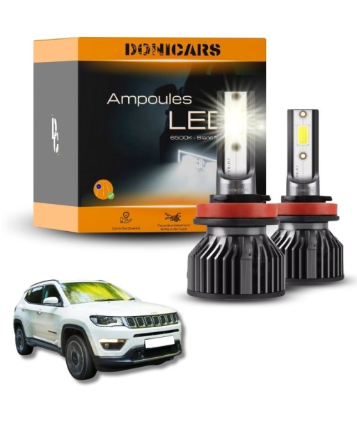 Pack lampadine LED H4 Jeep Compass (dal 2006 al 2015) - Kit LED Jusqu'à 80% De Réduction