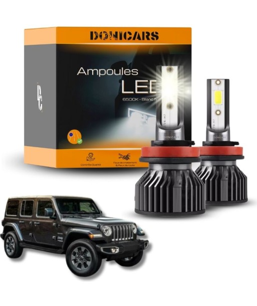 Pack lampadine LED H4 Jeep Wrangler 4 (JL) (dal 2018 al 2023) - Kit LED en stock