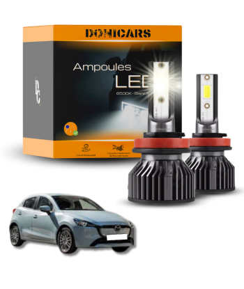 Pack lampadine LED H4 Mazda 2 fase 3 (dal 2014 al 2023) - Kit LED livraison gratuite