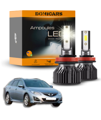 Pack lampadine LED H11 Mazda 6 fase 2 (dal 2008 al 2013) - Kit LED destockage