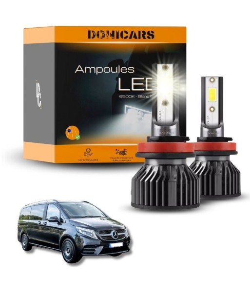 Pack lampadine LED H7 Mercedes Benz Classe V (W447) (dal 2014 al 2023) - Kit LED Les magasins à Paris