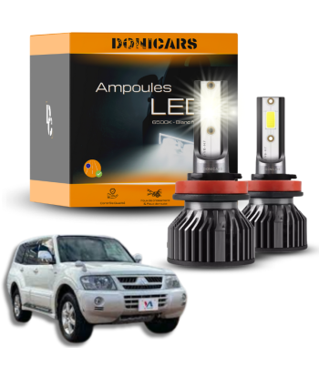 Pack lampadine LED H4 Mitsubishi Pajero III (dal 2000 al 2006) - Kit LED de pas cher