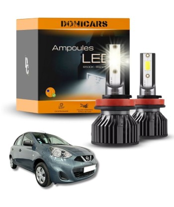 Pack lampadine LED H4 Nissan Micra IV (dal 2010 al 2017) - Kit LED pour bénéficier 