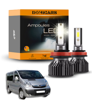 Pacchetto lampadine LED Opel Vivaro H4 (dal 2001 al 2014) - Kit LED Les magasins à Paris