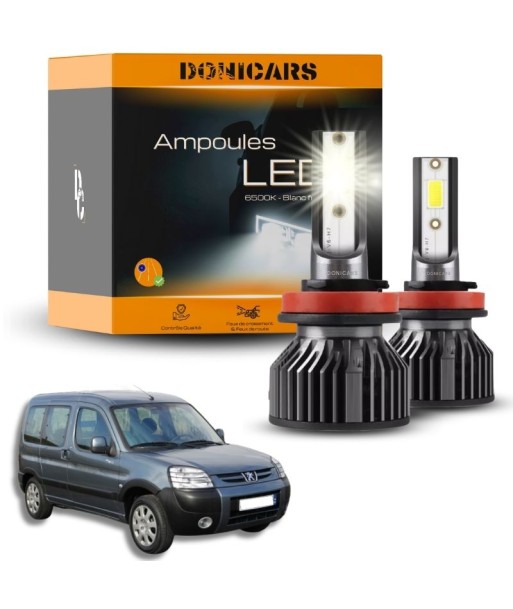 Pack lampadine LED H4 Peugeot Partner (1996-2008) - Kit LED En savoir plus