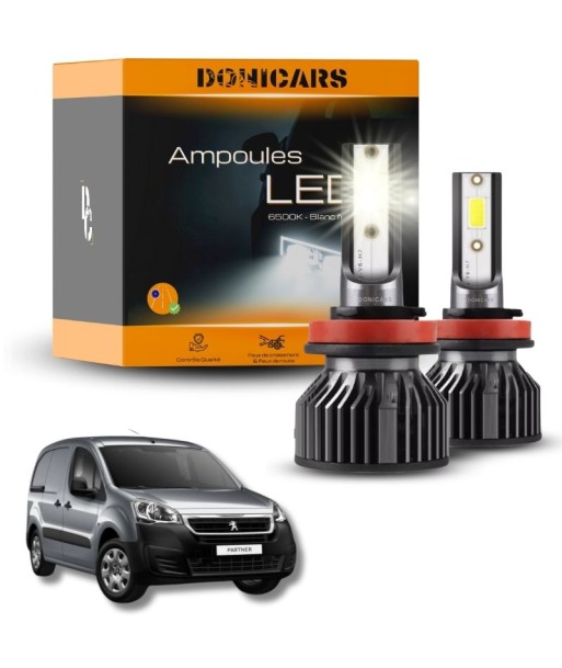 Pack lampadine LED H4 Peugeot Partner II (2008-2018) - Kit LED france