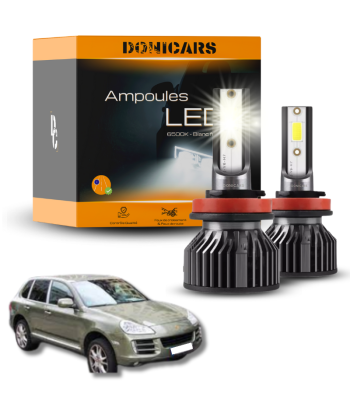 Pack lampadine LED H7 Porsche Cayenne (955 - 957) (dal 2002 al 2010) - Kit LED vous aussi creer 