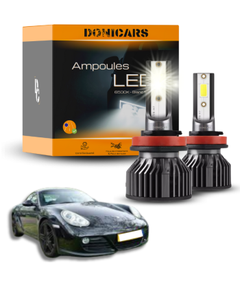 Pack lampadine LED H7 Porsche Cayman (987 - MK2) (dal 2009 al 2012) - Kit LED En savoir plus