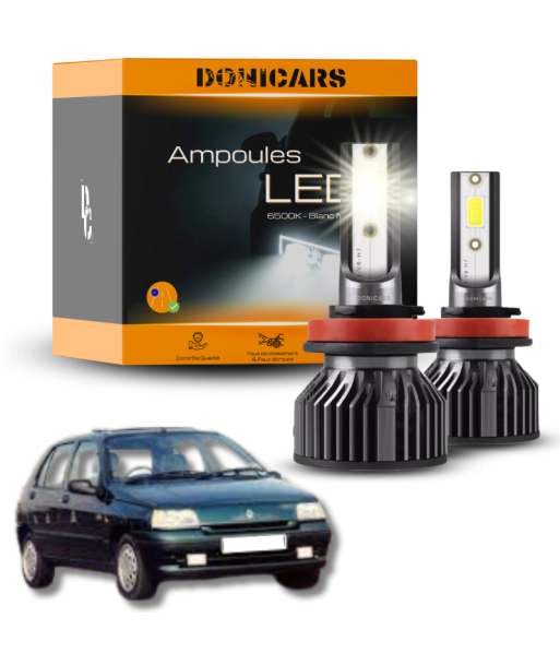 Pack lampadine LED H4 Renault Clio 1 (1990-1999) - Kit LED de France