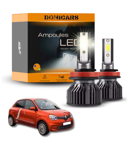 Pack lampadine LED H4 Renault Twingo 3 (dal 2014 al 2023) - Kit LED de la marque